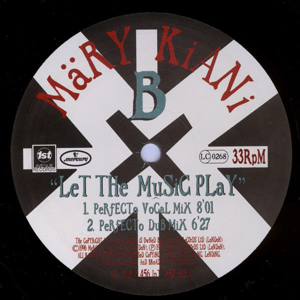 Märy Kiani* : Let The Music Play (12")
