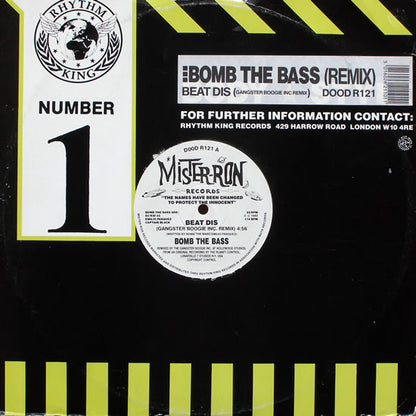 Bomb The Bass : Beat Dis (Remix) (12")