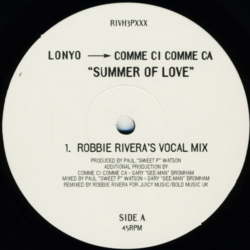 Lonyo → Comme Ci Comme Ca : Summer Of Love (2x12", Maxi, Promo)