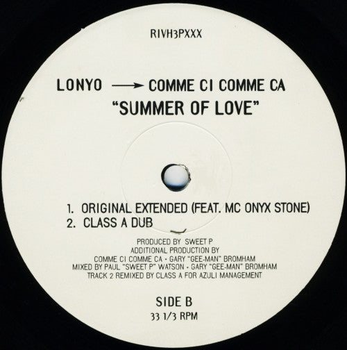 Lonyo → Comme Ci Comme Ca : Summer Of Love (2x12", Maxi, Promo)