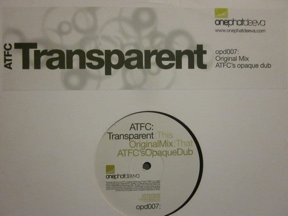 ATFC : Transparent (12")
