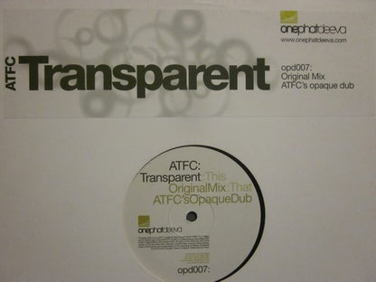 ATFC : Transparent (12")