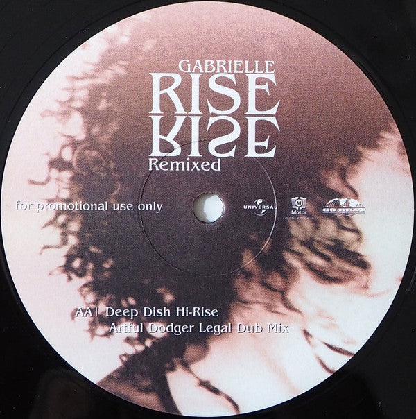 Gabrielle : Rise (Remixed) (12", Promo)