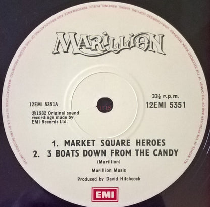 Marillion : Market Square Heroes (12", Single, Cre)