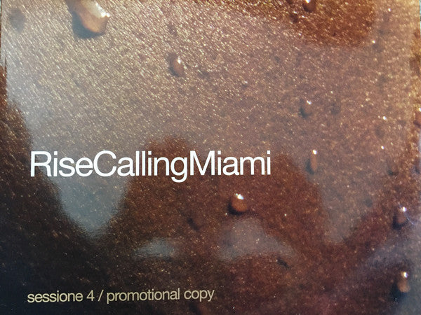 Various : Rise Calling Miami Sessione 4 (2x12")