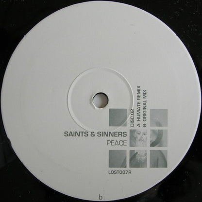 Saints & Sinners : Peace (12", 2/2)