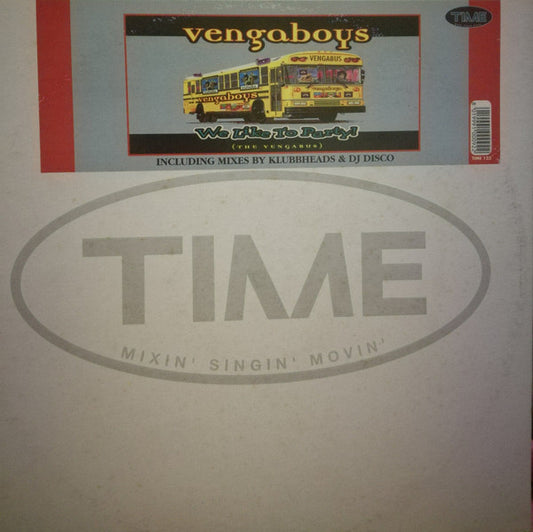 Vengaboys : We Like To Party! (The Vengabus) (12", RE)