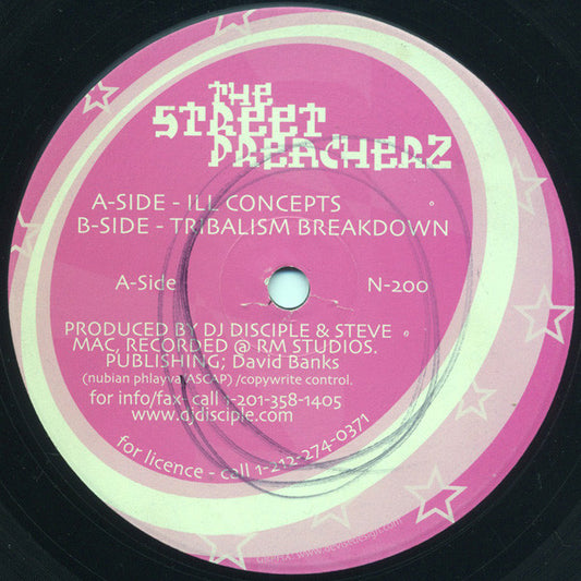 The Street Preacherz : Ill Concepts / Tribalism Breakdown (12")