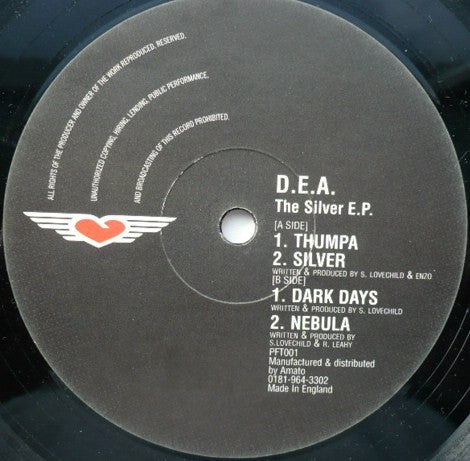 DEA : The Silver E.P. (12", EP)