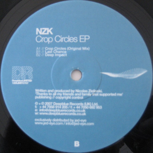 NZK : Crop Circles EP (12", EP)