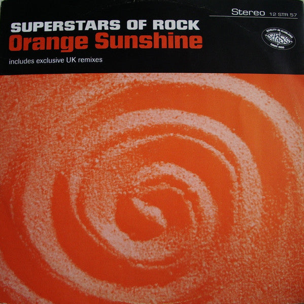 Superstars Of Rock : Orange Sunshine (12")