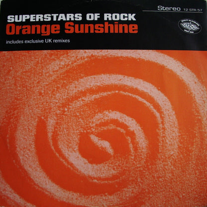 Superstars Of Rock : Orange Sunshine (12")