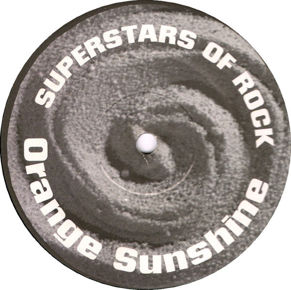 Superstars Of Rock : Orange Sunshine (12")