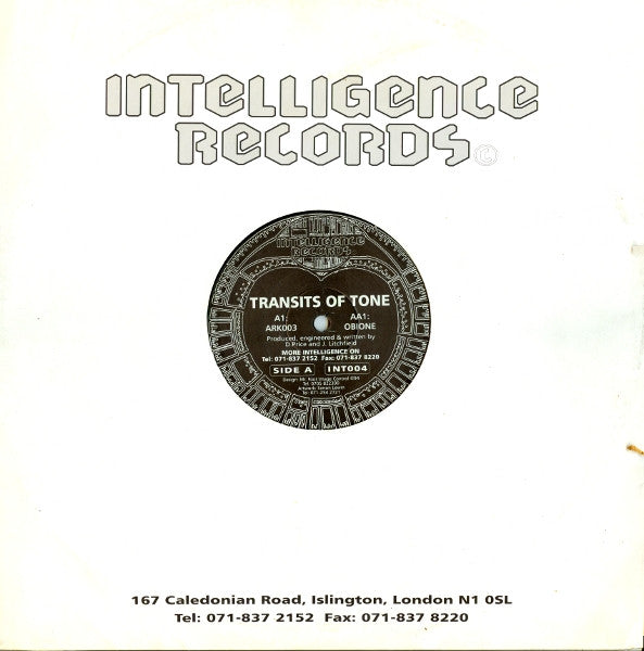 Transits Of Tone : Ark 003 / Obione (12")