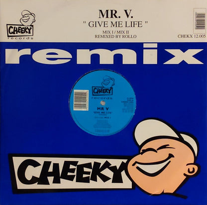 Mr. V.* : Give Me Life (Remix) (12", Single)