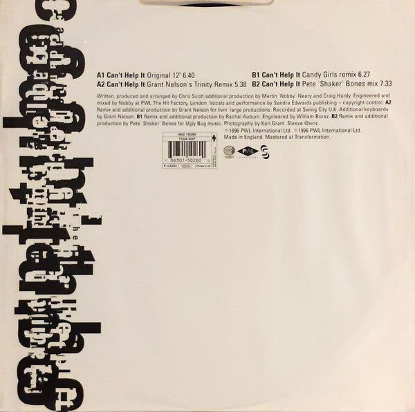 Happy Clappers : Can't Help It (12")