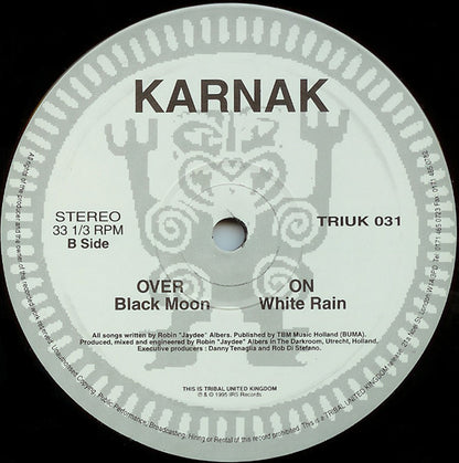 Karnak : Black Moon / White Rain (12")