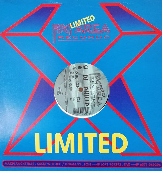 DJ Philip : Too Deep (12", Ltd)