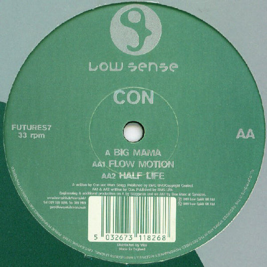 Con : Big Mama / Flow Motion / Half Life (12")