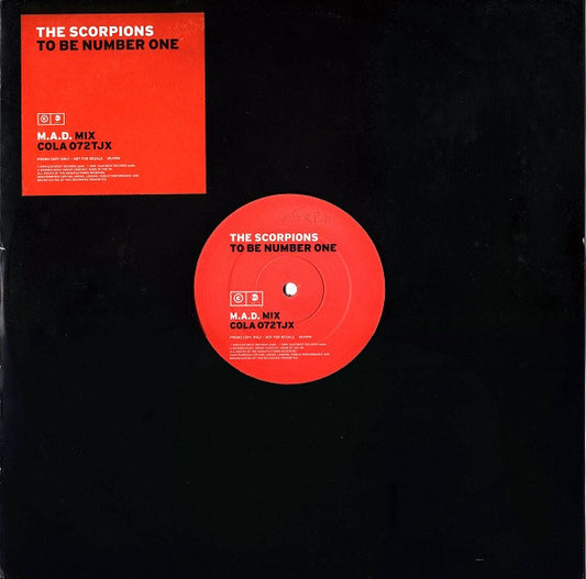 The Scorpions* : To Be Number One (12", S/Sided, Promo)