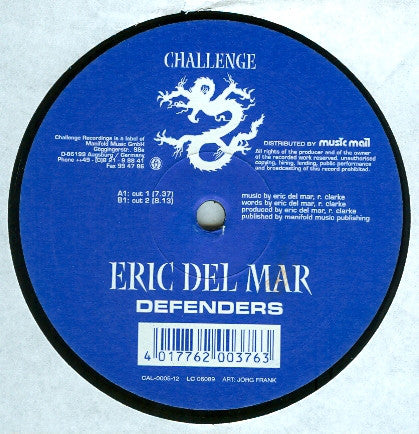 Eric Del Mar : Defenders (12")