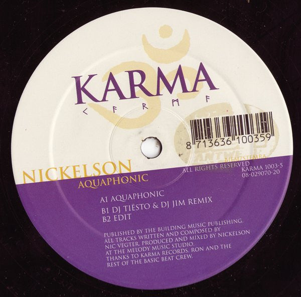 Nickelson : Aquaphonic (12")