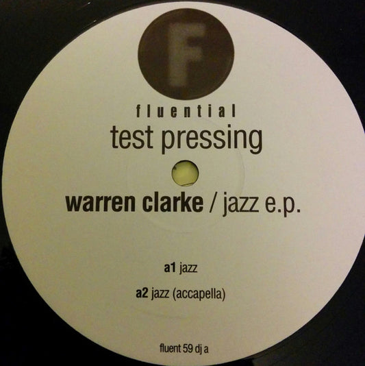 Warren Clarke : Jazz E.P. (12", TP)