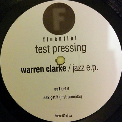 Warren Clarke : Jazz E.P. (12", TP)