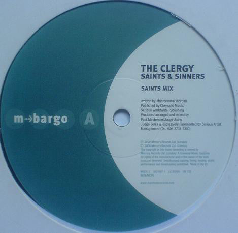 The Clergy : Saints & Sinners (12")