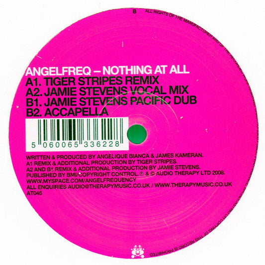 Angelfreq : Nothing At All (12")