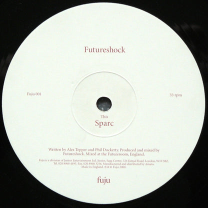 Futureshock : Sparc (12", S/Sided, Etch)