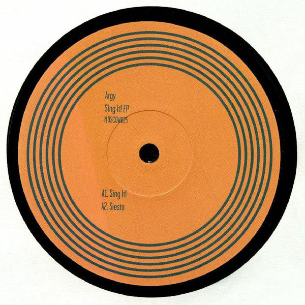 Argy : Sing It!  (12", EP)