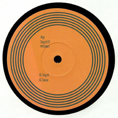 Argy : Sing It!  (12", EP)