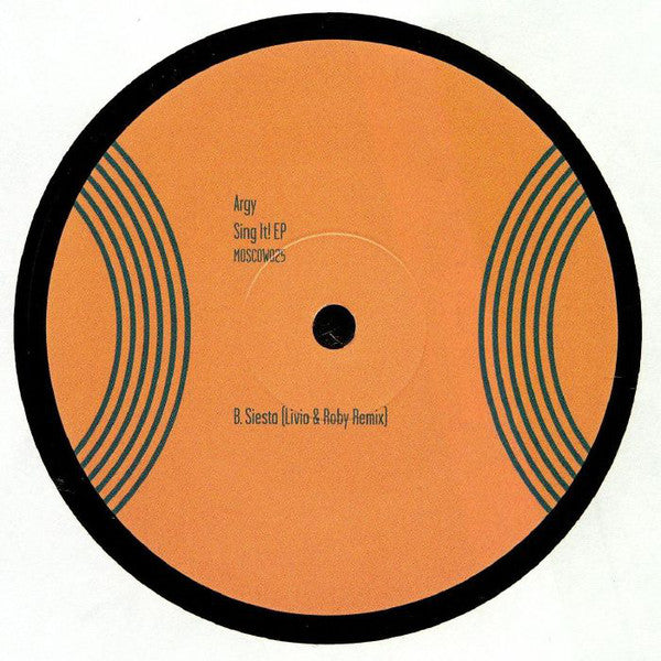 Argy : Sing It!  (12", EP)