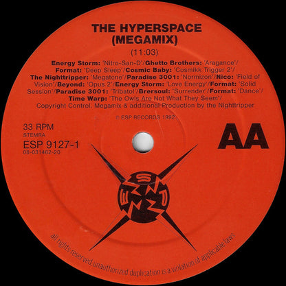 Various : Cybermix (Megamixed By The Nighttripper) (12", Mixed)
