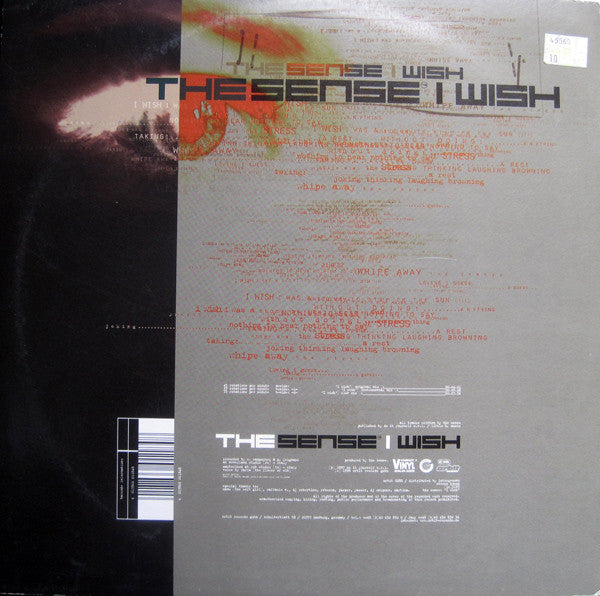 The Sense (4) : I Wish (12")
