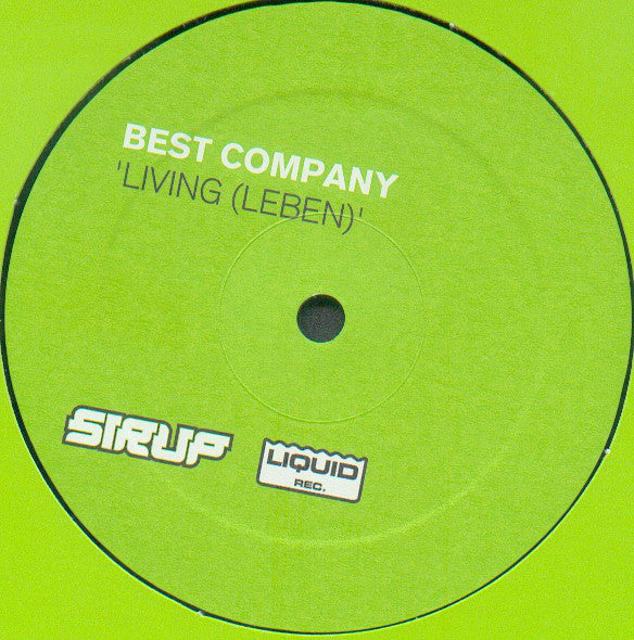 Best Company : Living (Leben) (12")