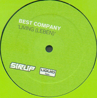 Best Company : Living (Leben) (12")