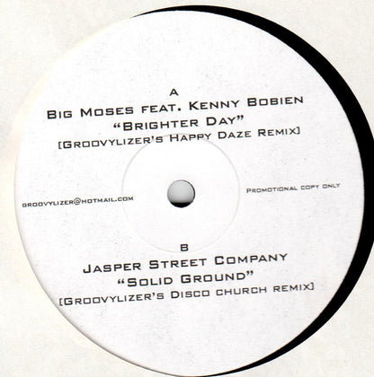 Big Moses Feat. Kenny Bobien / Jasper Street Company* : Brighter Day / Solid Ground (12", Unofficial)