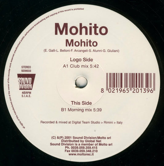 Mohito (2) : Mohito (12")