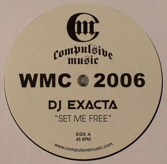 DJ Exacta / Daley Padley : Set Me Free / Steam (12")