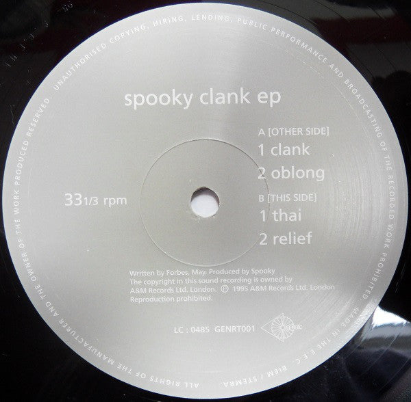 Spooky : Clank EP (12", EP)