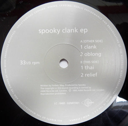 Spooky : Clank EP (12", EP)