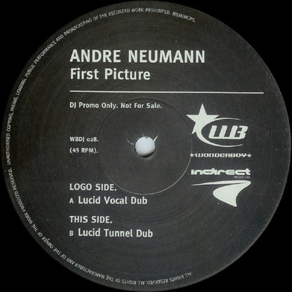 Andre Neumann : First Picture  (12", Promo)