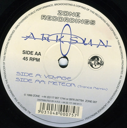 Arksun : Voyage (12")