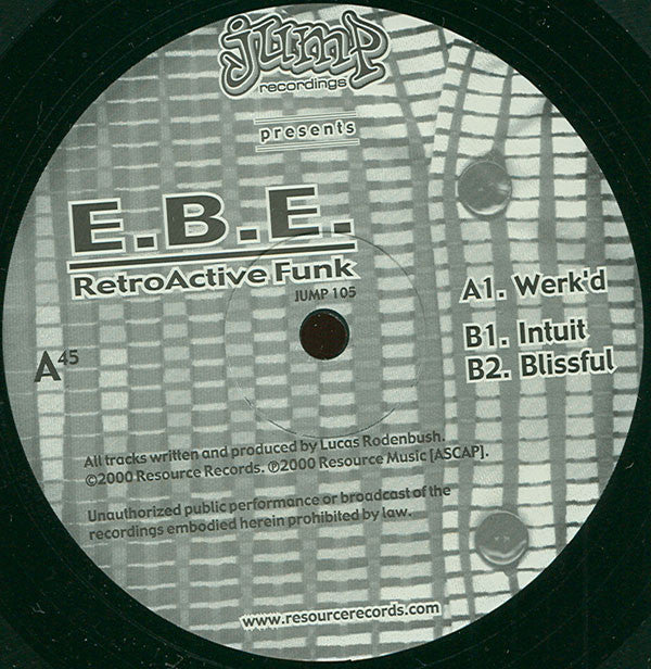 E.B.E. (2) : Retroactive Funk (12")