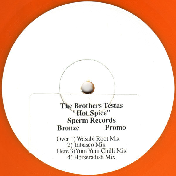 The Brothers Testas : Hot Spice (12", Promo, Ora)