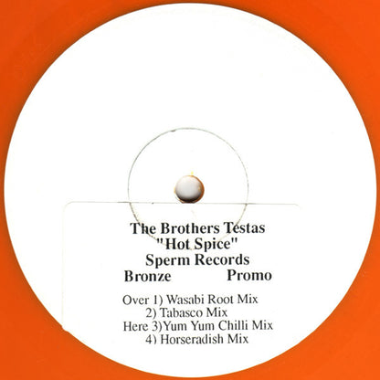 The Brothers Testas : Hot Spice (12", Promo, Ora)
