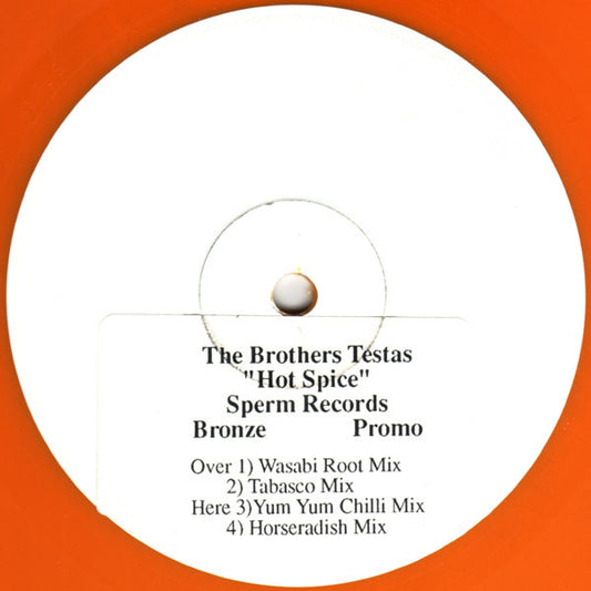 The Brothers Testas : Hot Spice (12", Promo, Ora)