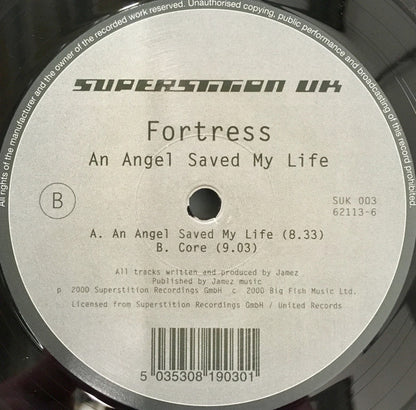 Fortress : An Angel Saved My Life (12")